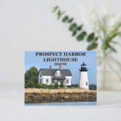 Prospect Harbor Lighthouse, Maine Briefkaart (Staand voorkant)