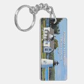 Prospect Harbor Lighthouse, Maine Briefkaart Sleutelhanger (Voorkant Links)