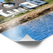 Prospect Harbor Lighthouse, Maine Foto Afdruk (Hoek)