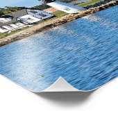 Prospect Harbor Lighthouse, Maine Foto Afdruk (Hoek)