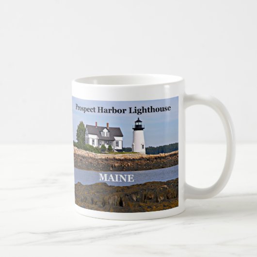Prospect Harbor Lighthouse, Maine Mok (Rechts)