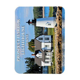 Prospect Harbor Lighthouse, Maine Photo Magnet Magneet