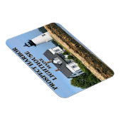 Prospect Harbor Lighthouse, Maine Photo Magnet Magneet (Rechterzijde)