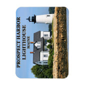 Prospect Harbor Lighthouse, Maine Photo Magnet Magneet (Verticaal)