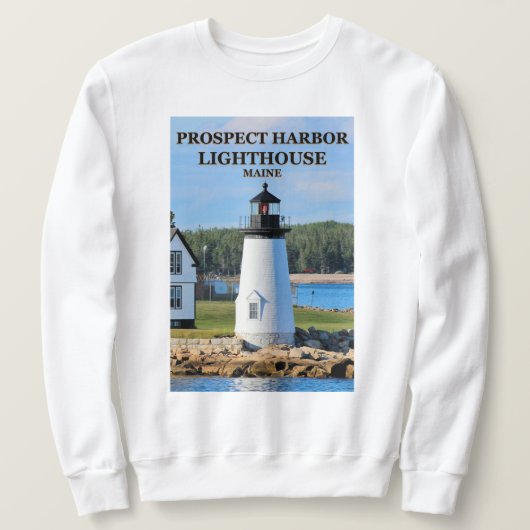 Prospect Harbor Lighthouse, Maine Sweatshirt (Design voorkant)