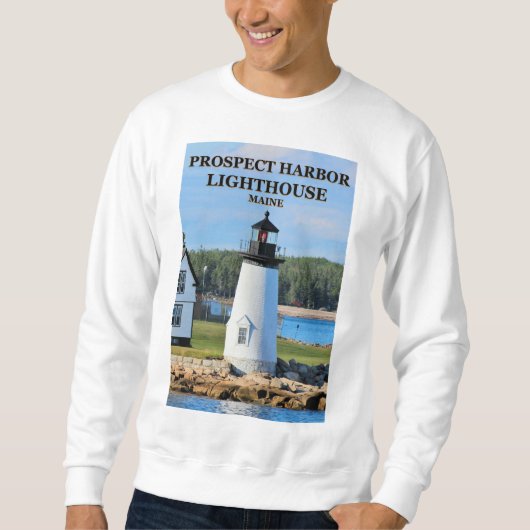 Prospect Harbor Lighthouse, Maine Sweatshirt (Voorkant)