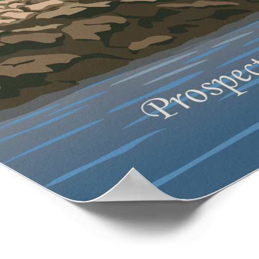 Prospect Harbour Lighthouse Poster (Hoek)