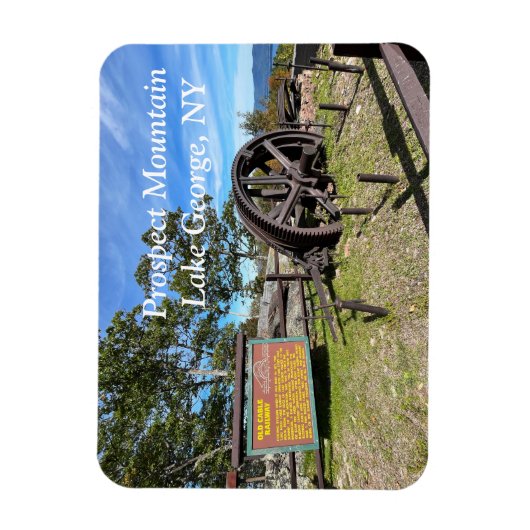 Prospect Mountain in Lake George New York Magneet (Verticaal)