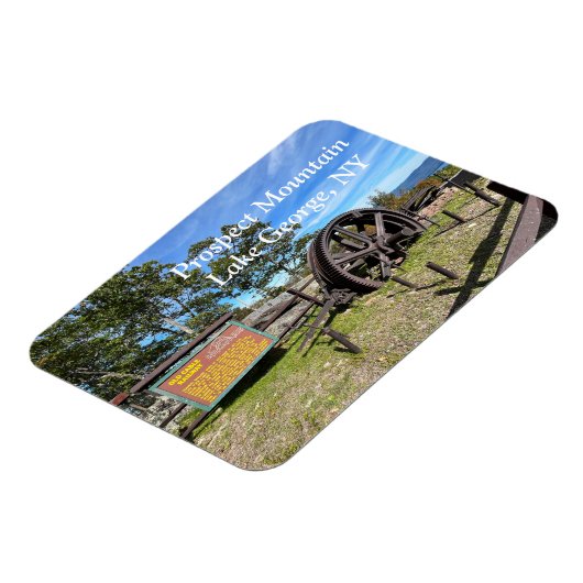 Prospect Mountain in Lake George New York Magneet (Linkerzijde)