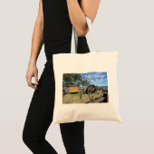 Prospect Mountain in Lake George New York Tote Bag (Voorkant (product))