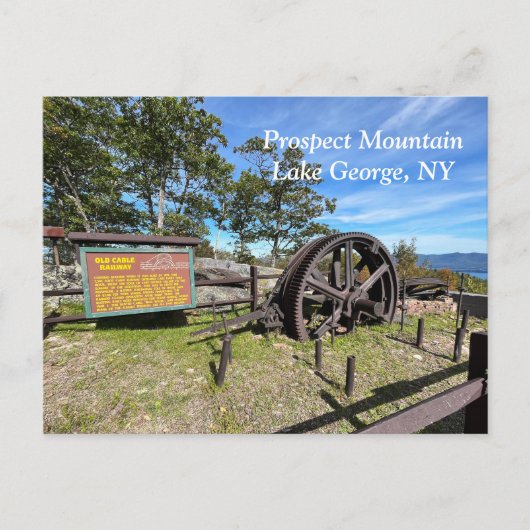 Prospect Mountain Lake George NY Briefkaart (Voorkant)