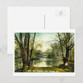 Prospect Park, Brooklyn NY, 1908 Briefkaart (Voorkant / Achterkant)