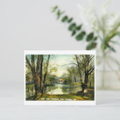 Prospect Park, Brooklyn NY, 1908 Briefkaart (Staand voorkant)