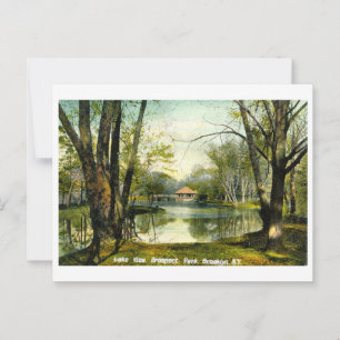 Prospect Park, Brooklyn NY, 1908 Briefkaart