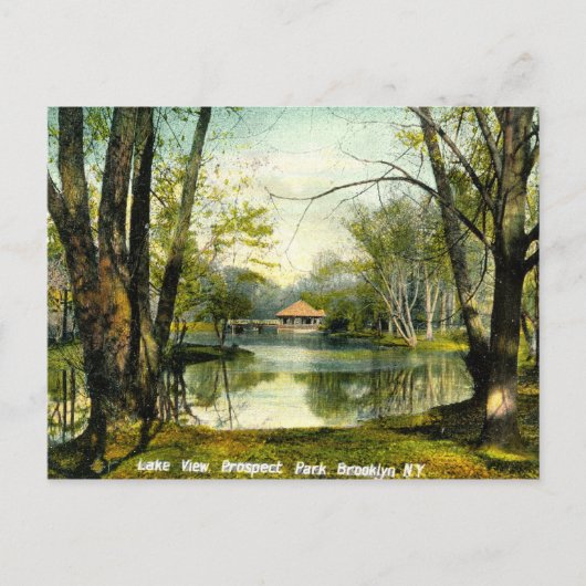 Prospect Park, Brooklyn NY, 1908  Briefkaart (Voorkant)