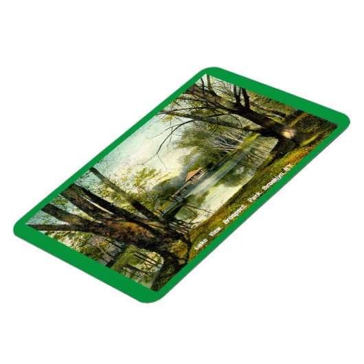 Prospect Park, Brooklyn NY, 1908 Briefkaart Magneet (Linkerzijde)