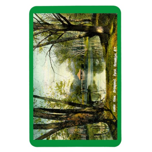 Prospect Park, Brooklyn NY, 1908  Briefkaart Magneet (Verticaal)