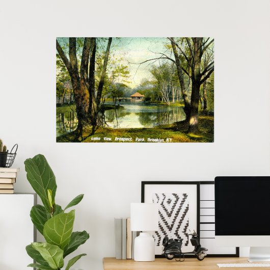 Prospect Park, Brooklyn NY, 1908  Poster (Thuiskantoor)