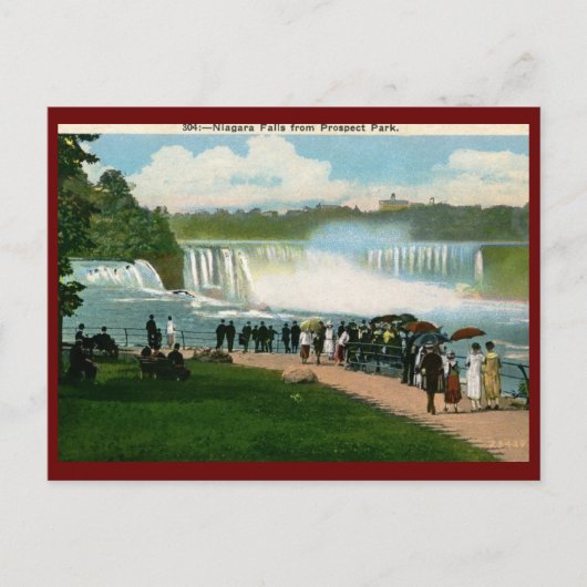 Prospect Park, Niagara Herfst  Briefkaart (Voorkant)