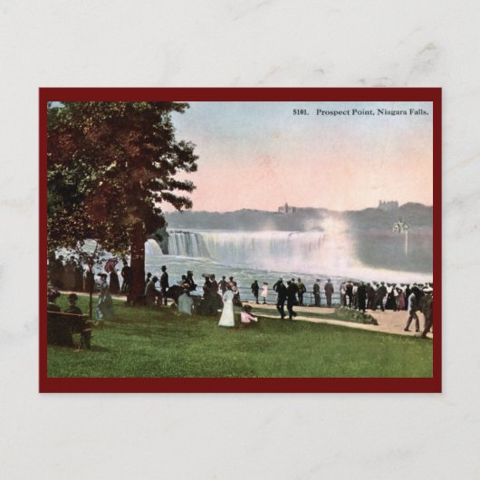 Prospect Point, Niagara Herfsten 1909  Briefkaart (Voorkant)