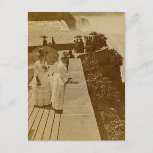 Prospect Point Niagra Herfsten  Stereoview Briefkaart