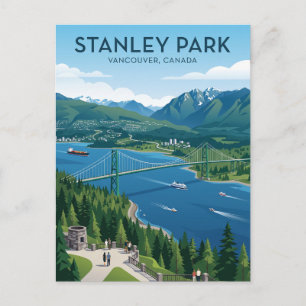 Prospect Point, Stanley Park Vancouver Canada Briefkaart