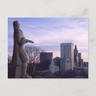 Prospect Terrace Park bij Providence, RI Briefkaart