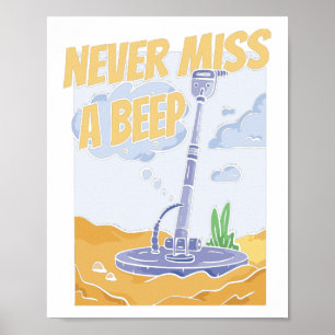 Prospecterende mijnwerker - Edelstenen Mijnbouw Pr Poster