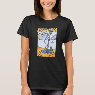 Prospectief mijnbouwprospectus voor kleinere Parel T-shirt
