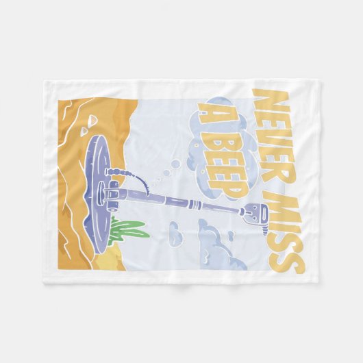 Prospecting Miner - Gems Mining Prospector Fleece Deken (Voorkant (Horizontaal))