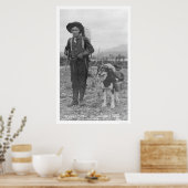 Prospector Dog Seward, Alaska 1904 Poster (Keuken)