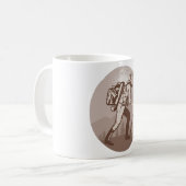 Prospector Miner Wandelen Koffiemok (Voorkant links)