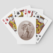 Prospector Miner Wandelen Pokerkaarten (Achterkant)