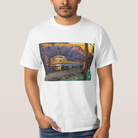 Prospector Rio Grande in de Royal Gorge T-shirt (Voorkant)