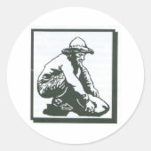 prospector ronde sticker (Voorkant)