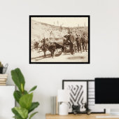Prospectors met Gold Fever SD 1889 Poster (Thuiskantoor)