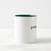 Prosperi-tea Tea Cup Tweekleurige Koffiemok (Center)