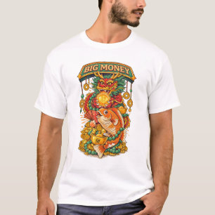 Prosperiteitsdraak Koi T-shirt