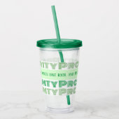 Prosperity Bijbel Verse Spreuken Acryl Drinkbeker (Links)