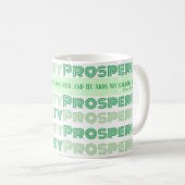 Prosperity Bijbel Verse Spreuken Koffiemok (Voorkant rechts)