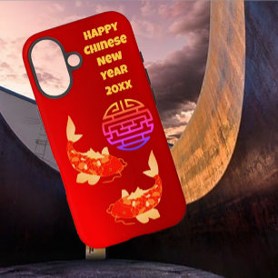 Prosperity Koi Chinees Nieuwjaar iPhone 16 hoesje