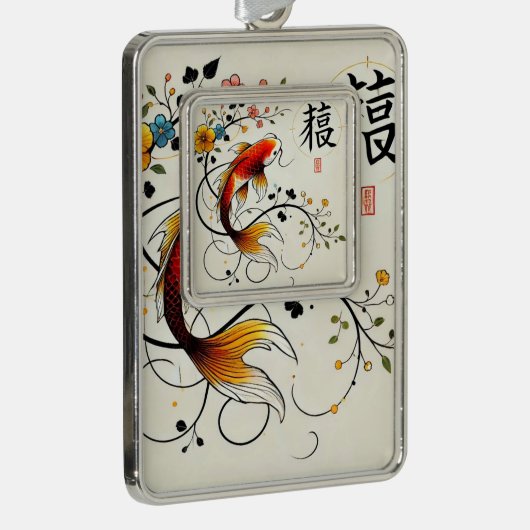 Prosperity Koi Per Ornament (Rechts)
