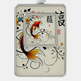 Prosperity Koi Per Ornament