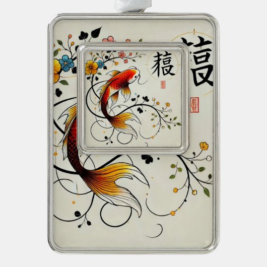 Prosperity Koi Per Ornament (Voorkant)