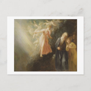 Prospero, Miranda en Ariel uit 'The Tempest', c Briefkaart