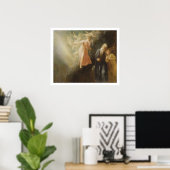 Prospero, Miranda en Ariel uit 'The Tempest', c Poster (Thuiskantoor)