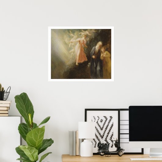 Prospero, Miranda en Ariel uit 'The Tempest', c Poster (Thuiskantoor)