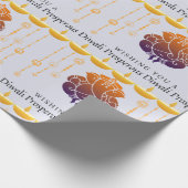 Prosperous Diwali Cadeaupapier (Hoek)