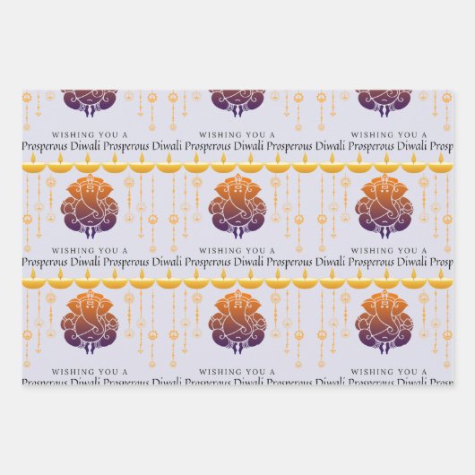 Prosperous Diwali Inpakpapier Vel (Voorkant)