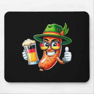 Prost Bier Duitse Amerikaanse Vlag Heren Mok  Muismat